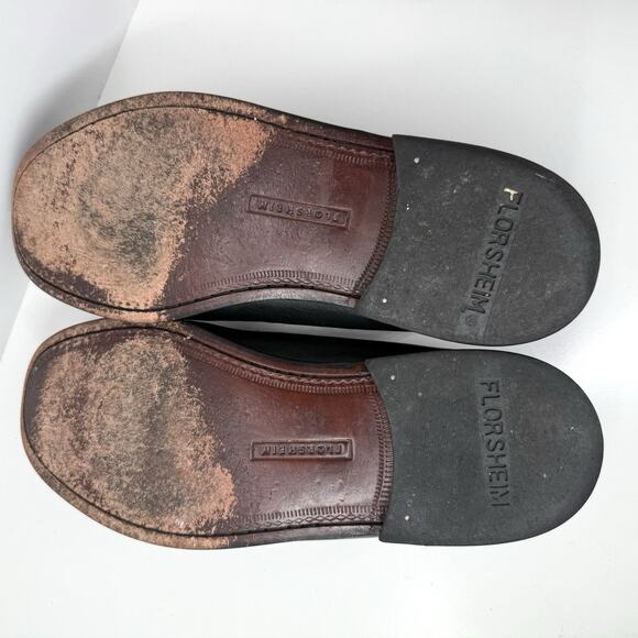Florsheim Pisa Mens Loafers Black Croc Print Tassel 18469 Slip-On Shoes 9.5 EEE main image 4